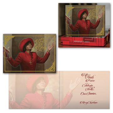 To God be the Glory by Henry Battle: African American Christmas Card Box Set