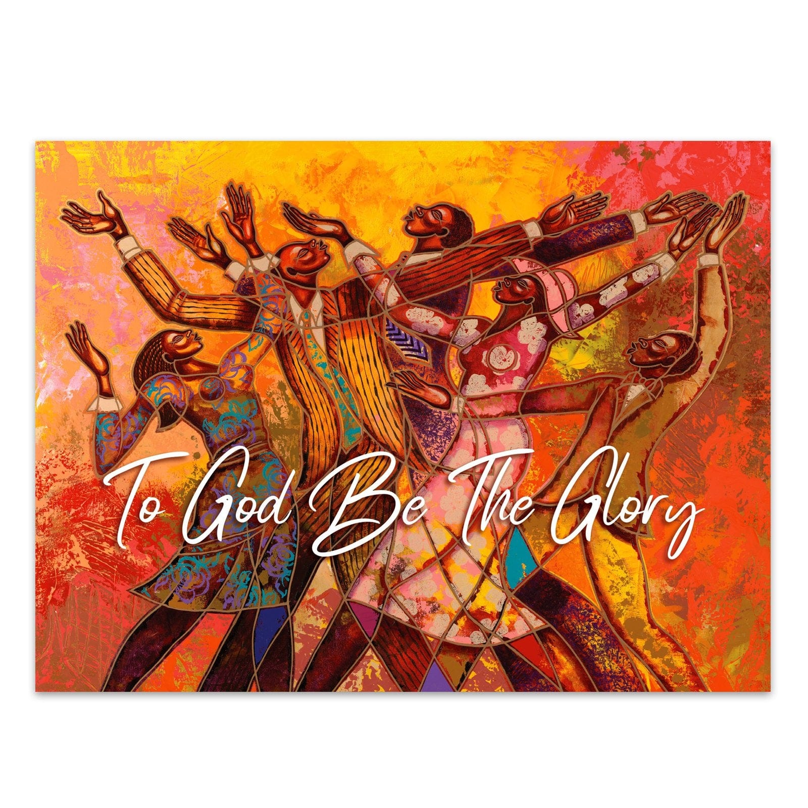 To God be the Glory by Poncho: African American Christmas Cards – The ...