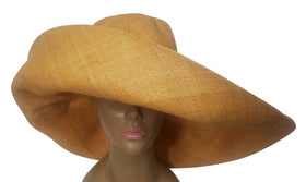 Zaila: Raffia Hat-Hats-The Raffia Boutique-59cm-Raffia-The Black Art Depot