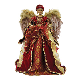 African American Diva Angel Christmas Tree Topper