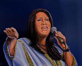 Aretha Franklin by Paul Meijering