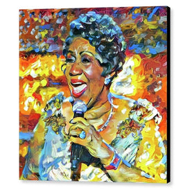 Aretha Franklin by Yury Malkov