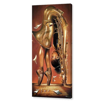 Balletic Tune by Salaam Muhammad (Canvas)