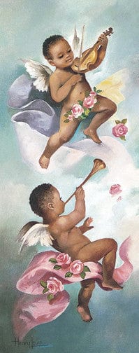 Black Cherubs III by Beverly Lopez