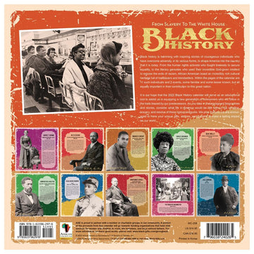 From Slavery to the White House: 2022 Black History Calendar