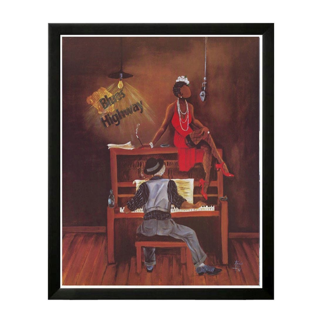 Spin Cycle | Annie Lee | African American Art | Black Art | Fine Art | Art selling Print | UNFRAMED