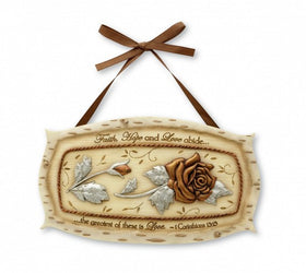 Love Rose Plaque