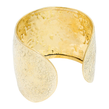 Gold Toned Elephant Cuff Bangle