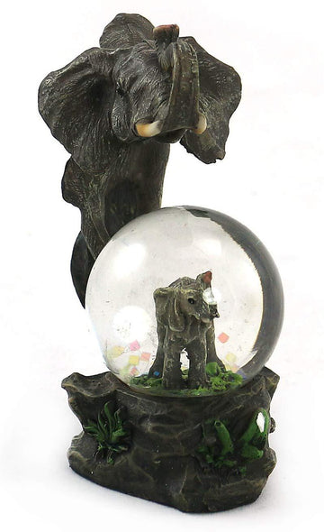 Wisdom and Loyalty: Elephant Waterglobe by Elephant Boutique