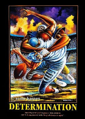 The Sack (Determination) by Ernie Barnes