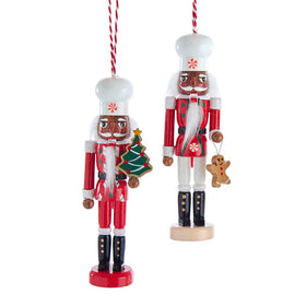 Chef Nutcrackers: African American Christmas Ornaments