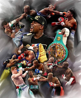 Floyd "Money" Mayweather by Wishum Gregory