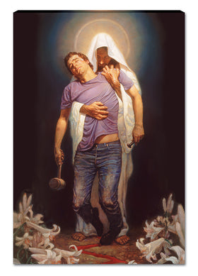 Forgiven: Canvas Wall Hanging by Thomas Blackshear