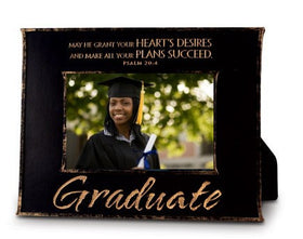 Graduate Linen Textured Photo Frame