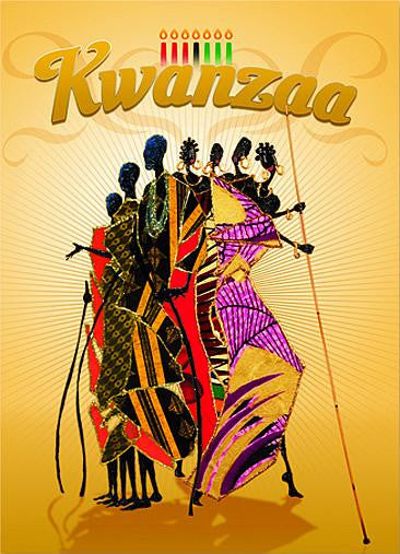 Kwanzaa Principles Greeting Card – New Africa Designs