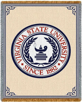 Virginia State University Tapestry Throw