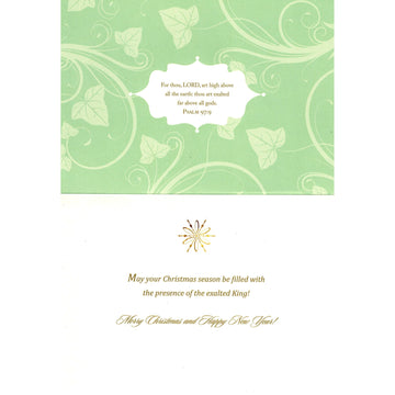 Highly Exalted (Alpha Kappa Alpha): African American Christmas Card Box Set (Interior)