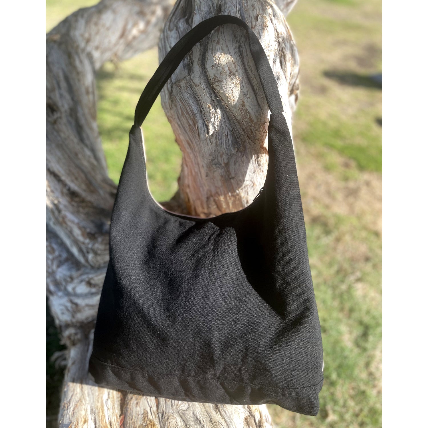 Large Canvas Crossbody Bag - Slouchy Shoulder Hobo Purse | Laroll Bags