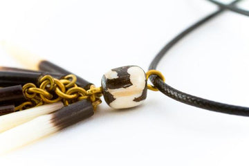 Authentic Hand Made African Porcupine Necklace by Boutique Africa