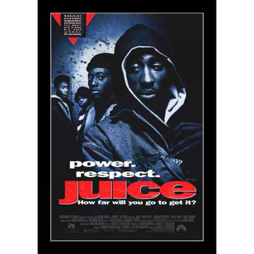 Juice Movie Poster (Black Frame)