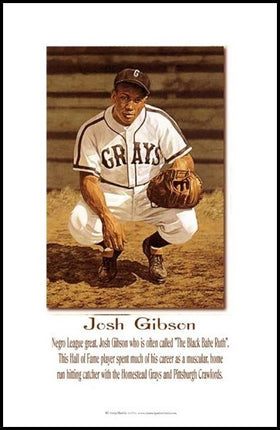  Black Babe Ruth: Josh Gibson by Julian Madyun