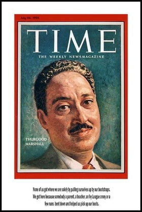 Thurgood Marshall: Time Magazine by Julian Madyun