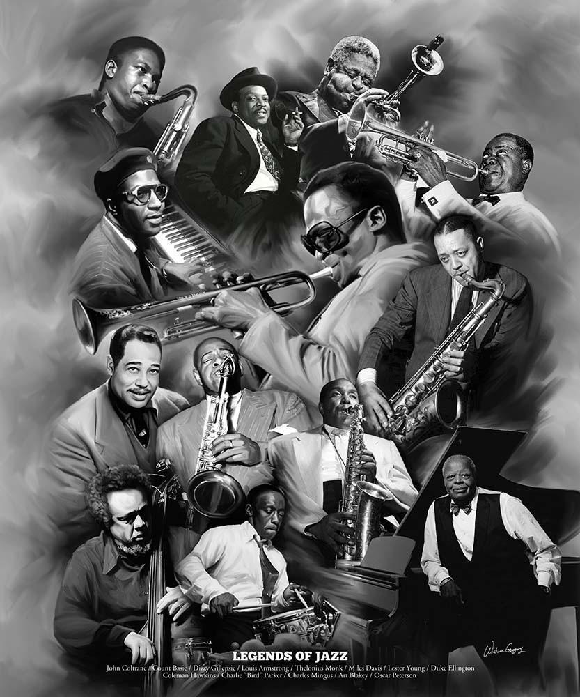 Jazz Art Prints, Posters, Gifts and Collectibles – The Black Art Depot