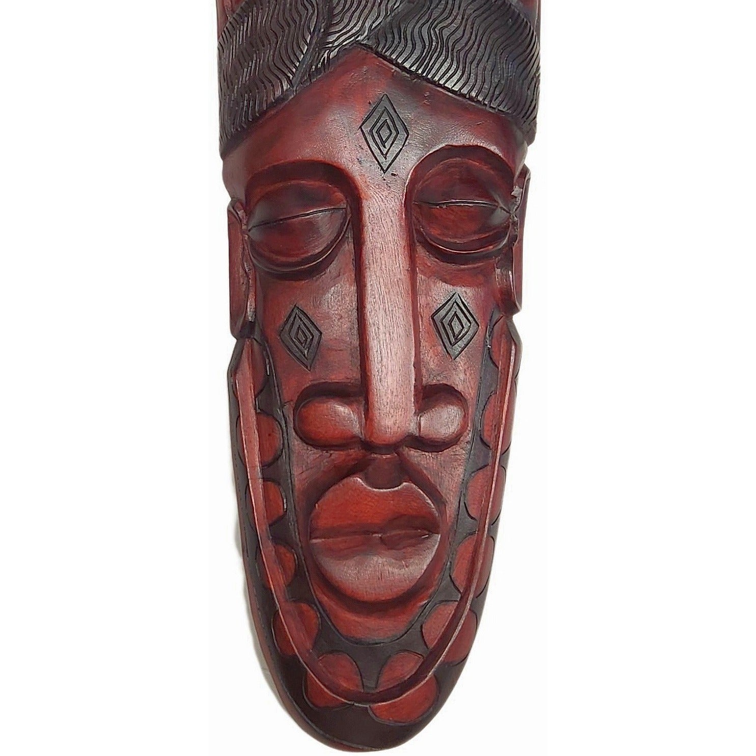 Ujamaa: Authentic Hand Carved Makonde African Mask (Jacaranda Wood ...