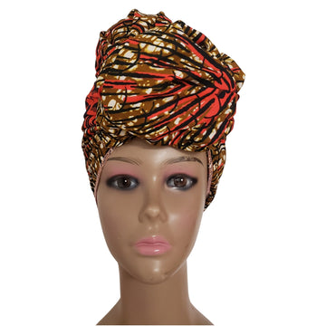 Malia: Authentic African Fabric Headwrap by Boutique Africa (Kenya)