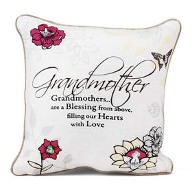 Grandmother Pillow: Mark My Words Collection by Pavilion Gifts