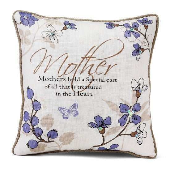 Mother Tapestry Pillow: Mark My Words Collection by Pavilion Gifts ...