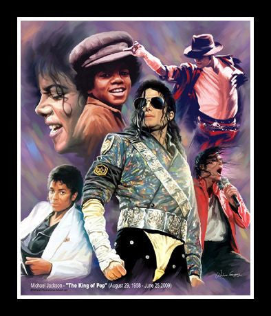 King of Pop: Michael Jackson by Wishum Gregory – The Black Art Depot