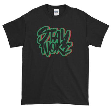 Stay Woke (RBG) Short Sleeve Unisex T-Shirt-T-Shirt-RBG Forever-Medium-RBG-The Black Art Depot