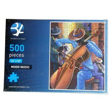 Mood Music by D.D. Ike: African American Jigsaw Puzzle