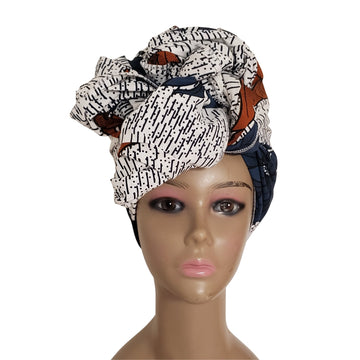 Nadia: Authentic African Fabric Headwrap by Boutique Africa (Kenya)