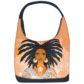 Nubian Queen Hobo Shoulder Bag by Sylvia "GBaby" Cohen