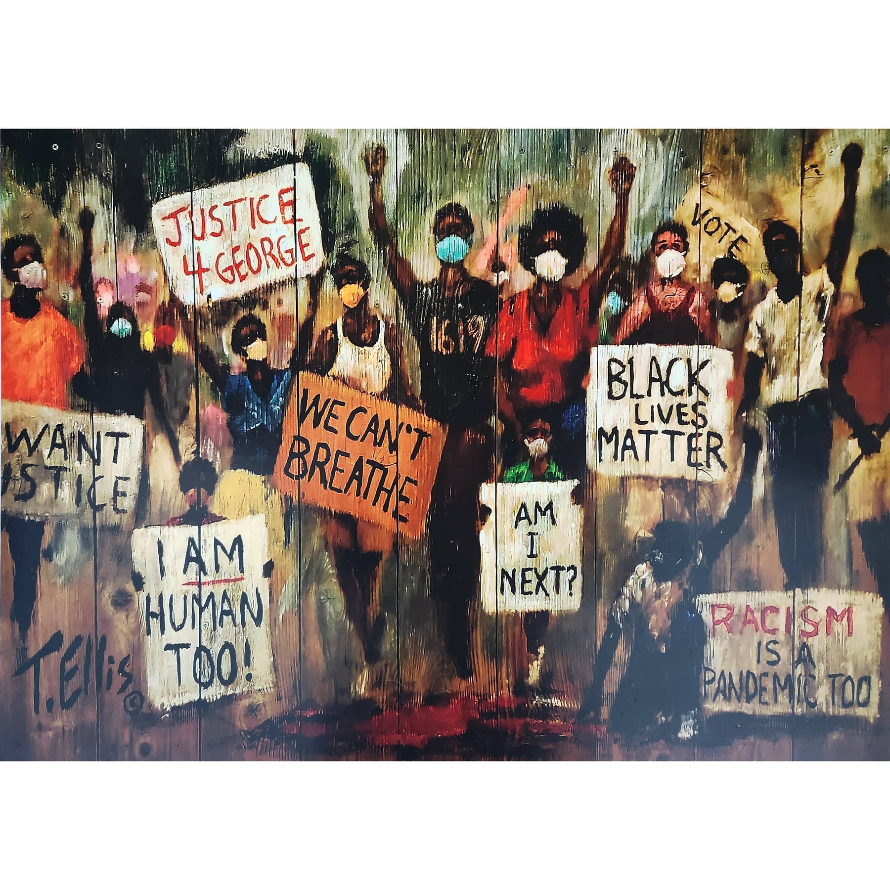 Our Time Has Come (Black Lives Matter) by Ted Ellis – The Black Art Depot