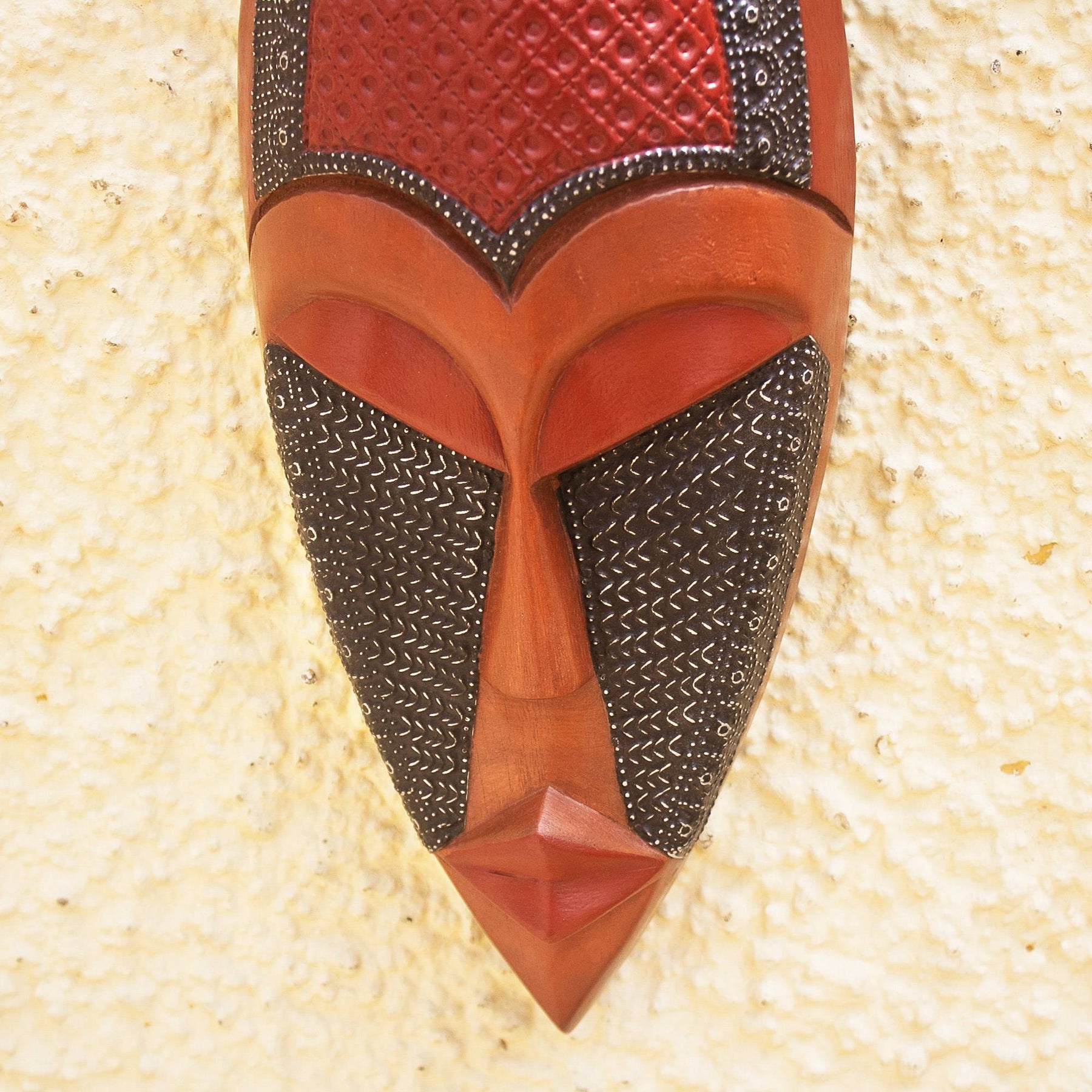 Beautiful Queen Authentic Hand Made African Mask By Victor Dushie The Black Art Depot