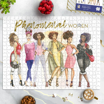 Phenomenal Women by Sara Myles: African American Jigsaw Puzzle (Lifestyle)