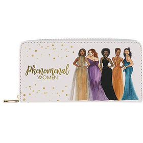 Phenomenal Women: African American Women's Wallet/Clutch by Sarah Myles