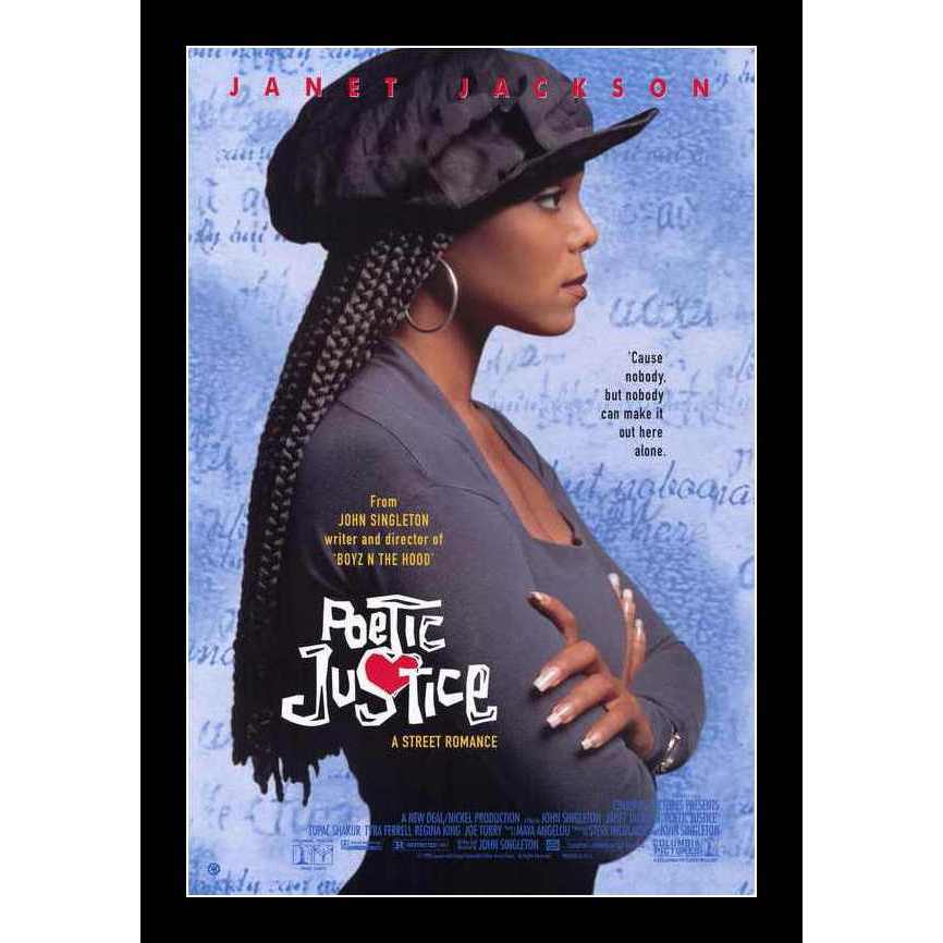 Poetic Justice Movie Poster The Black Art Depot