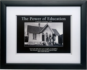 The Power of Education by D'azi Productions (Framed)