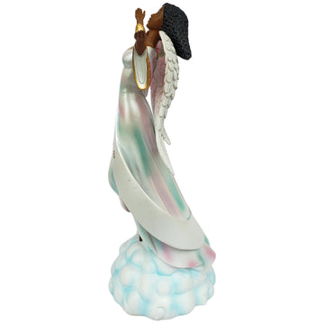 Praise Angel: African American Angelic Figurine