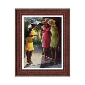 Second Service by Henry Battle (Brown Frame)