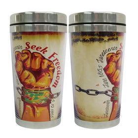 Juneteenth (Seek Freedom): African American Travel Mug/Tumbler