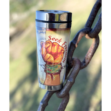 Juneteenth (Seek Freedom): African American Travel Mug/Tumbler