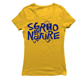 Sigma Gamma Rho SGRho By Nature Gold Women's Casual T-Shirt