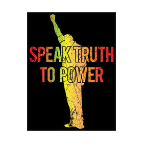 Speak Truth to Power-Poster-Sankofa Designs-17x11 inches-Unframed-The Black Art Depot