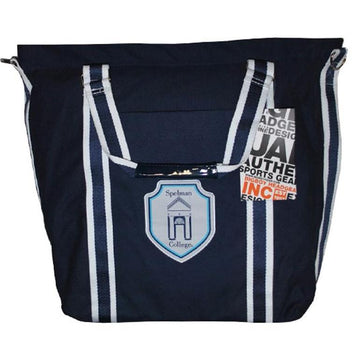 Spelman College Lady Jaguars Canvas Bag by Big Boy Headgear (Back)