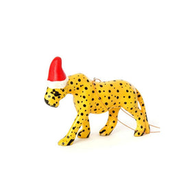 Cheetah: African Christmas Ornament - Santa's Little Helper Series